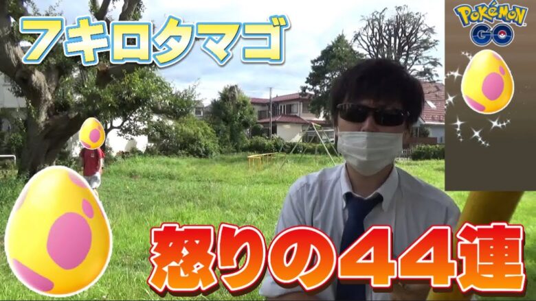 ポケモンgo 7kmタマゴ 復讐と怒りの44連 色違いタテトプス ズガイドスは果たして 確率検証 ウルトラアンロック ポケモン Go実況動画まとめch