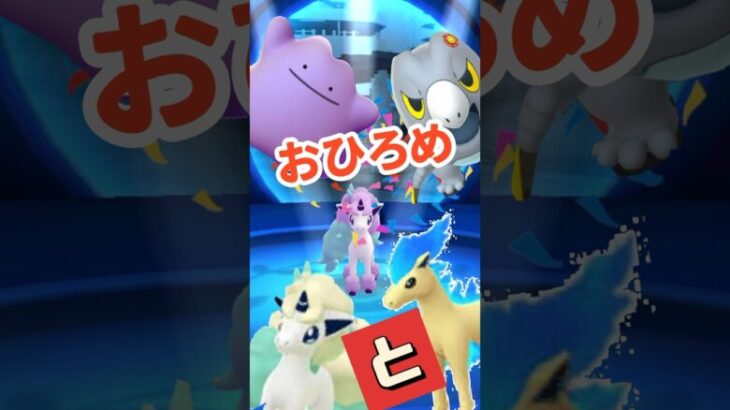 【ポケモンGO】おひろめとあの子達もまた出没中！コミュデイお疲れ様！ #色ちがいポニータ #セビエ #メタモン #2024年9月14日