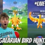 ✨Shiny Galarian Bird Hunt in Pokemon Go and Mega Mawile Raid Day!✨ (8 HOUR STREAM!)