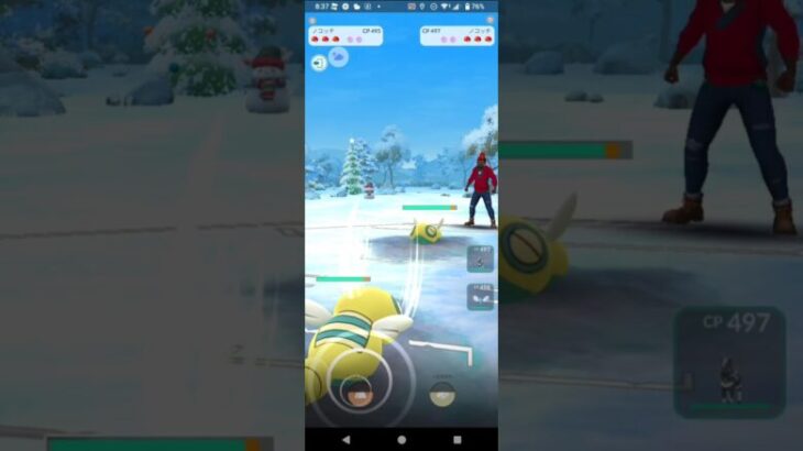 ポケモンGOホリデーカップ対戦ノコッチ＆シママ＆チルット〜朝から全敗