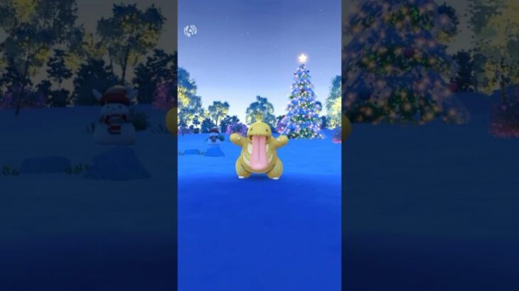 【 ポケモンgo 】色違いベロリンガ！ステージのクリスマス感楽しもう♪〜2024Xmasだからかな？w【 うさぴよの巣 】#pokemongo #ポケットモンスター