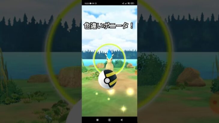 色違いポニータゲットだぜ！　 #ポケモンgo #ポケモン #ポケモンgo好きと繋がりたい #mobilegame