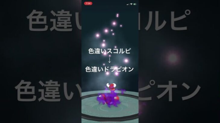 ポケモンGO 色違いシャドウスコルピ出現！色違いシャドウドラピオンへ進化！ #pokémon #ポケモン #ポケモンgo #ポケgo #pokemongo