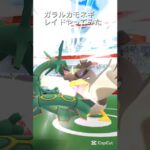 【ポケモンGO】ガラルカモネギレイドやってみた