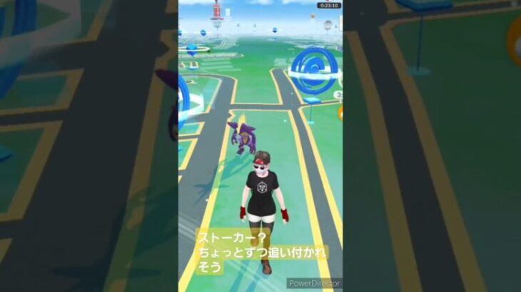 【ポケモンGO】 ストーカー？ ストリンダー 歩行 #ポケモン #pokemon #ポケモンgo #pokemongo #short #ショートかわいい 癒し