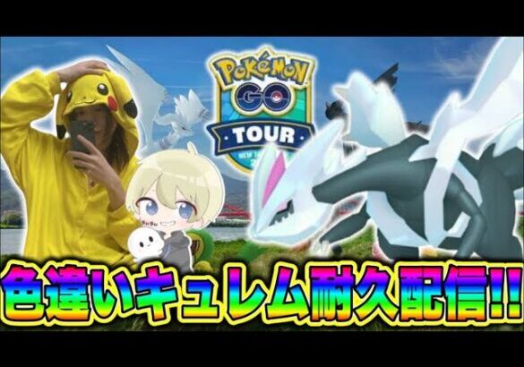 【ポケモンGO】色違いキュレム出るまで耐久配信！リスナーさんとイッシュツアー配信！　#ポケモンgo #pokemon #shorts