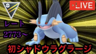 ポケモンGO ハイパーリーグ　ハイパーリーグの正解はラグラージだったんです😮‍💨