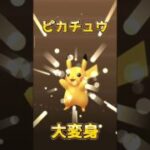 【ポケモンGO】GOフェススペシャルコスチュームピカチュウが光った✨️#ポケモンgo #ポケモン #ポケgo #shorts #pokemongo #shiny