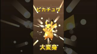 【ポケモンGO】GOフェススペシャルコスチュームピカチュウが光った✨️#ポケモンgo #ポケモン #ポケgo #shorts #pokemongo #shiny