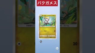ポケモンカード開封　バクガメス　#ポケモンカード #ポケカ #ポケモン #pokemon