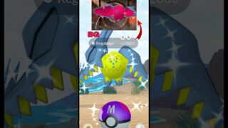 Finally I Got✨️Shiny Background Regidrago Raid in Pokemon Go