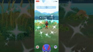 ポケモンGO色違い特別背景カルボウ初GET！！！#ポケモン #ポケモンgo #pokemongo