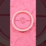 It’s satisfying to form a edition pokemon go from sand A559 #mould #satisfying #kineticsand #mold