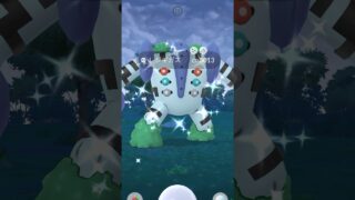 [PokemonGO] レジギガス色違いゲット！  #ポケモンgo