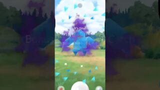 ✨XXS Shiny Shadow Regice CAUGHT In Pokemon Go!✨ #shorts #pokemon #pokemongo