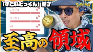 【ポケモンGO】生まれて初めて「きんのおうかん」を使い「すごいとっくん」を完了させて、とんでもないポケモンを誕生させてしまいました。【ハガネ＆ウロコ】