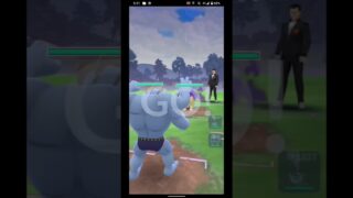【ポケモンGO】ロケット団ボス　サカキに勝利 　#ポケモン 　＃ポケモンGO