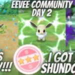 ✨I CAUGHT A SHUNDO EEVEE in Pokemon Go!!!✨