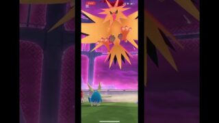 【ポケモンGO】ダイマックスサンダー！色違い、背景、高個体狙い！