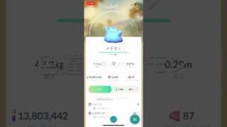 ポケモンGO 色違いメタモン出現！ #ポケモンgo #pokémon #ポケモン #pokemongo