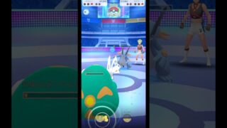 【ポケモンGO】ハイパーリーグ！ハラバリーがラグラージに1ミリ耐えて勝利！？HLハラバリー最強確定！#shorts #pokemongo #ポケモンgoバトルリーグ #ポケモンgo