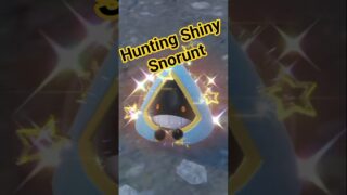 How to get Shiny Snorunt   #shinypokemon #pokemon #nintendoswitch #pokemonshinyhunt