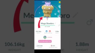 LETS GO!! ✨ Shiny Mega Slowbro ✨Evolve🧬 in Pokemon GO.