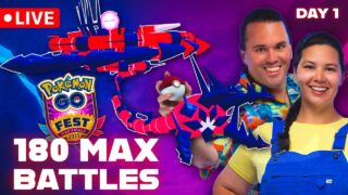 🔴MAXING OUT ETERNATUS (180 Max Battles!) | Pokémon GO Event Debut!