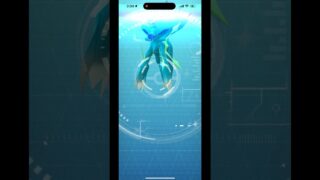 色違いディアルガ出たぁ！！d(^_^o)タスクで出たけど、みんなに出るのかなぁ？ #ポケモンgo #色違いポケモン#ディアルガ
