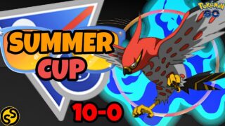10-0 UNBEATABLE TALONFLAME TEAM IN SUMMER CUP POKEMON GO BATTLE LEAGUE