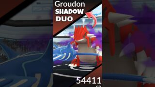 Easy Duo Shadow Groudon Raid With✨️Primal Groudon in Pokemon GO
