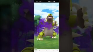 ポケモンGO 今回すごい50％以上の色違いシャドウグラードン出現 捕獲 #ポケモンgo 最強 レイド ウィークエンド  #pokemongo #ポケモン #ポケットモンスター  #ショート