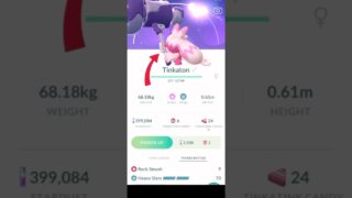 LETS GOO!! ✨Tinkaton ✨ Evolve🧬 in Pokemon GO.