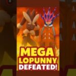 Mega Lopunny Defeated 💥 | Pokémon GO Raid Victory