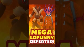 Mega Lopunny Defeated 💥 | Pokémon GO Raid Victory