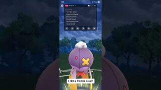 Pokemon Go – I Did a Tiktok LIVE??? #pokemongo #pokemontcgpocket #shorts