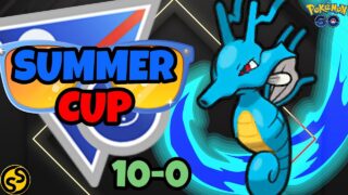 TOP RANK 1 TEAM IN SUMMER CUP | POKEMON GO BATTLE LEAGUE
