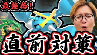 メガメタグロス徹底対策!!メガレックウザ待望の復刻!!【ポケモンGO】