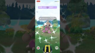 ポケモンGO色違いカポエラー初GET！！#ポケモン #ポケモンgo #pokemongo