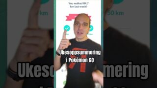 Ukesoppsummering i Pokémon GO