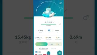 포고플플이 잡아둔 튜브낀 고라파덕 개체값은?