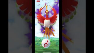 【ポケモンGO】シャドウホウオウ初出現！まさかの3球で！？