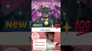 Let’s Go✨️Shiny Tapu Bulu With Background in Pokemon GO