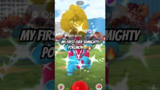 MY FIRST SHINY MIGHTY POKÈMON IN POKÈMON GO
