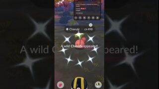 Shiny Cherubi in Pokemon GO
