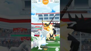 dusk mane necrozma in Pokemon go 🦁| wild area