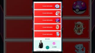 i claimed✨ the lugia weekend task📱 in pokemon go #pokemongo