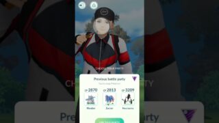 Battle in Pokemon go #shortsfeed #entertainment #pokemongo#trending