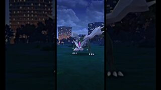 【神引き】レイドで色違いキュレム、まさかのHP欠け98が出た。#ポケモンgo #キュレム #色違い #個体値 #神引き #レイド #色違いポケモン #ポケgo