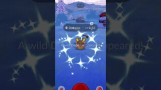 SHINY HOLIDAY DEDENNE! 🔔 Rare Winter Event Catch in Pokémon GO #shorts